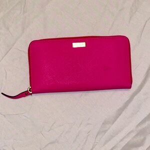 Kate Spade Pink Leather Wallet